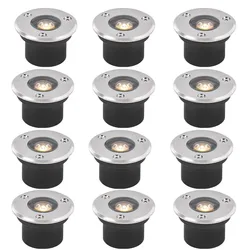 Recessed Waterproof Led Outdoor Spot Lamp 6W 10W Garden Lights Landscape Lighting Terrace Floor Outdoor Lamp Spot 220V110V12V