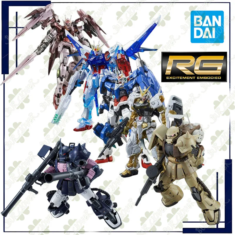 

BANDAI Original RG Network Limited Edition 1/144 GUNDAM series 1 Anime Action Figure Toys For Kids Gift