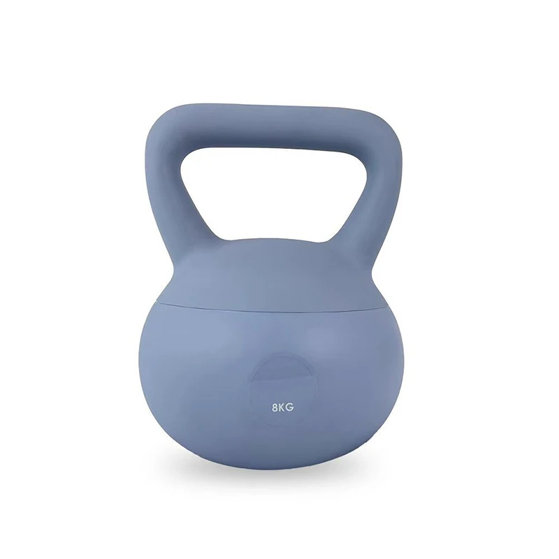 Hot Selling High Quality Floor Protect Soft KettleBell Strength Training Comfortable Safety Fitness KettkeBell for Weightlifting