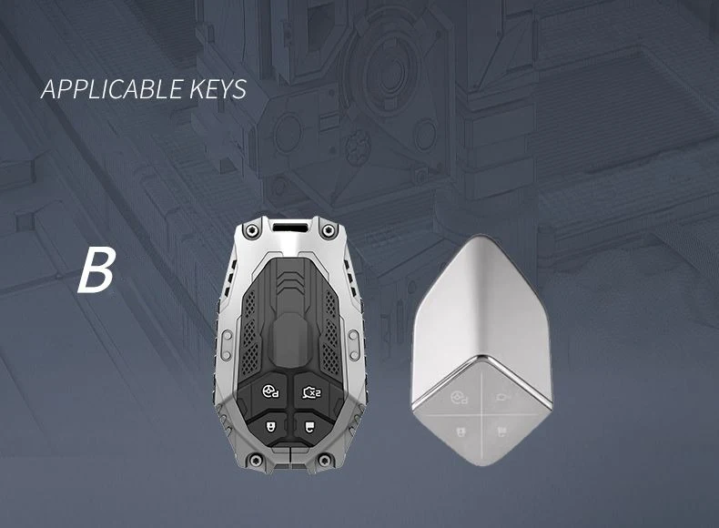 Mode Schlüssel Fall Fob Tasche für Changan DEEPAL S09 S7 S07 G318 S05 L07 SL03 Shinlan Schlüsselbund Abdeckung Shell Halter Auto Zubehör – Detail 2