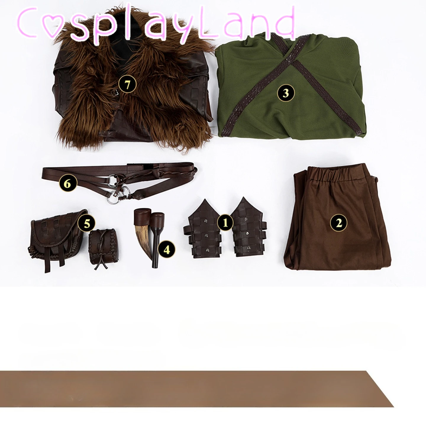 Train Dragon Cosplay Hiccup Costume Coat Shirt Pants Outfit Halloween Suit Full Set Christmas Costume Comic Con Suit Custom Made view 5