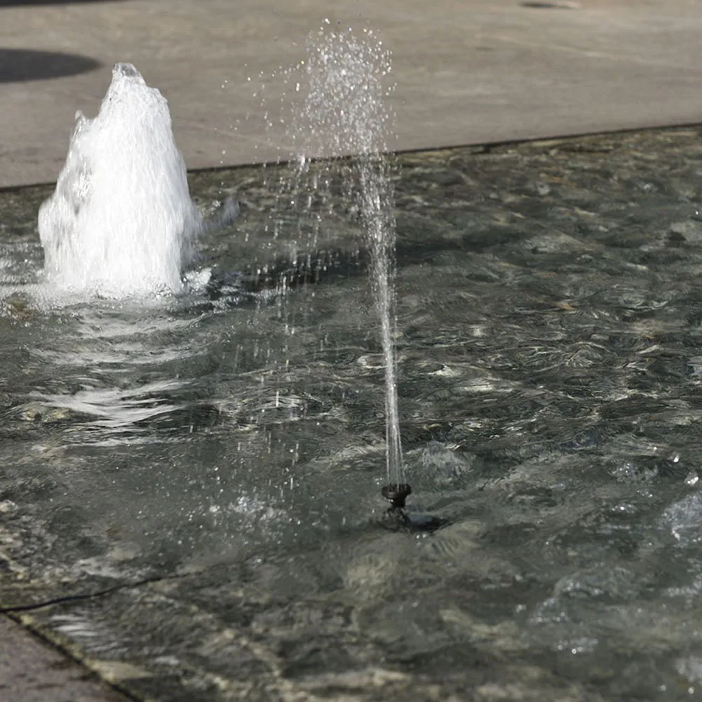 1,4 Вт насос для фонтана на солнечной энергии с 7 насадками DIY фонтан для воды садовый водопад фонтан комплект комплект солнечных панелей для птичьей ванны