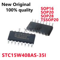 5-10/PCS New Original 15W408AS STC15W408AS STC15W408AS-35I -SOP16 -SOP20 -SOP28 -TSSOP20 Single chip microcomputer chip In Stock