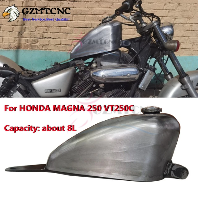 車用燃料タンク8l,ホンダV-TWIN,magna 250,vt250c,Maga250,中型,改造,車のトランク - AliExpress