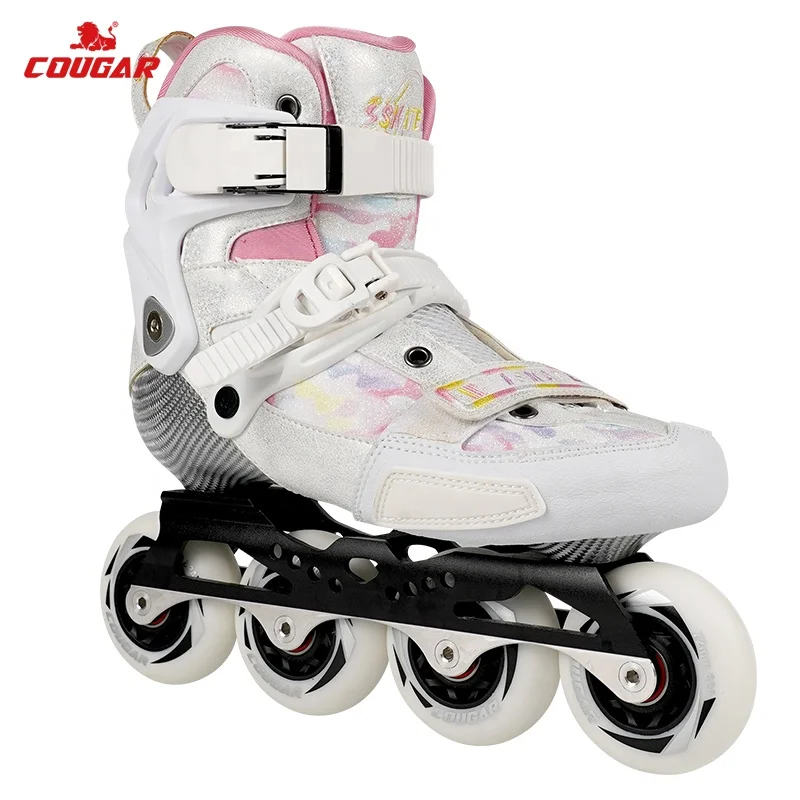 

Customizable Professional Inline Skates Slalom Figure Skating For Kids Youth Training Race