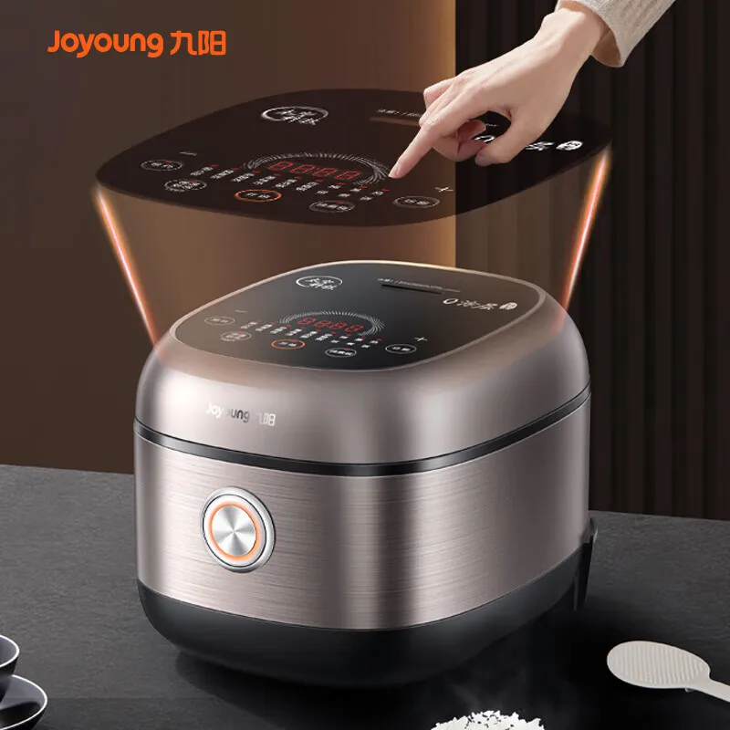 Joyoung 1200 واط IH وعاء طبخ الأرز الكهربائي 4L سعة كبيرة الغذاء الصف 304 وعاء صفر طلاء آمن الطبخ متعدد الطباخ 220 فولت 40N10