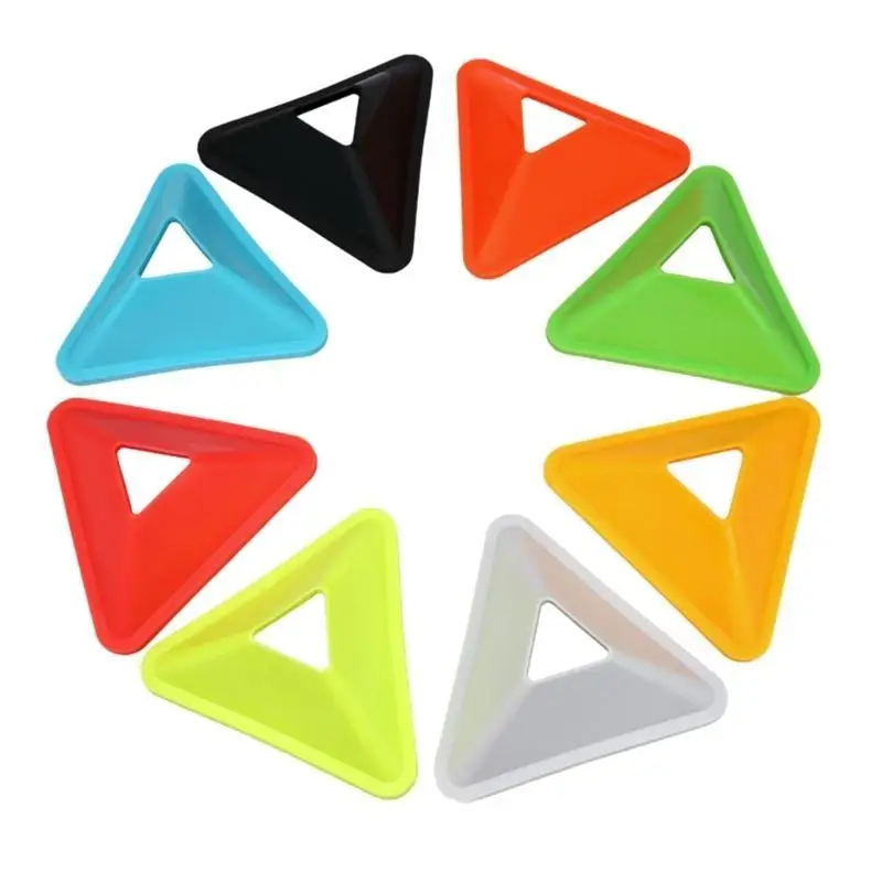 652F 5 個サッカートレーニングディッシュサッカープレイマーキングトレイバスケットボールフィールドマーカー