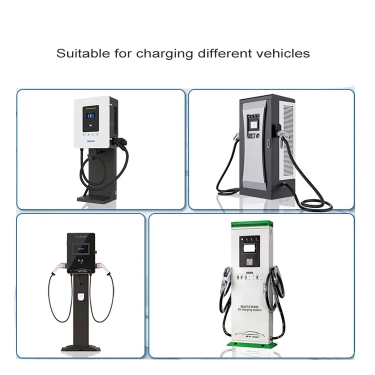 40kW Dual-Gun DC Fast EV Charger with CCS & CHAdeMO Ports, Touchscreen Control, RFID Access, Outdoor Waterproof Charging Station - Image 5