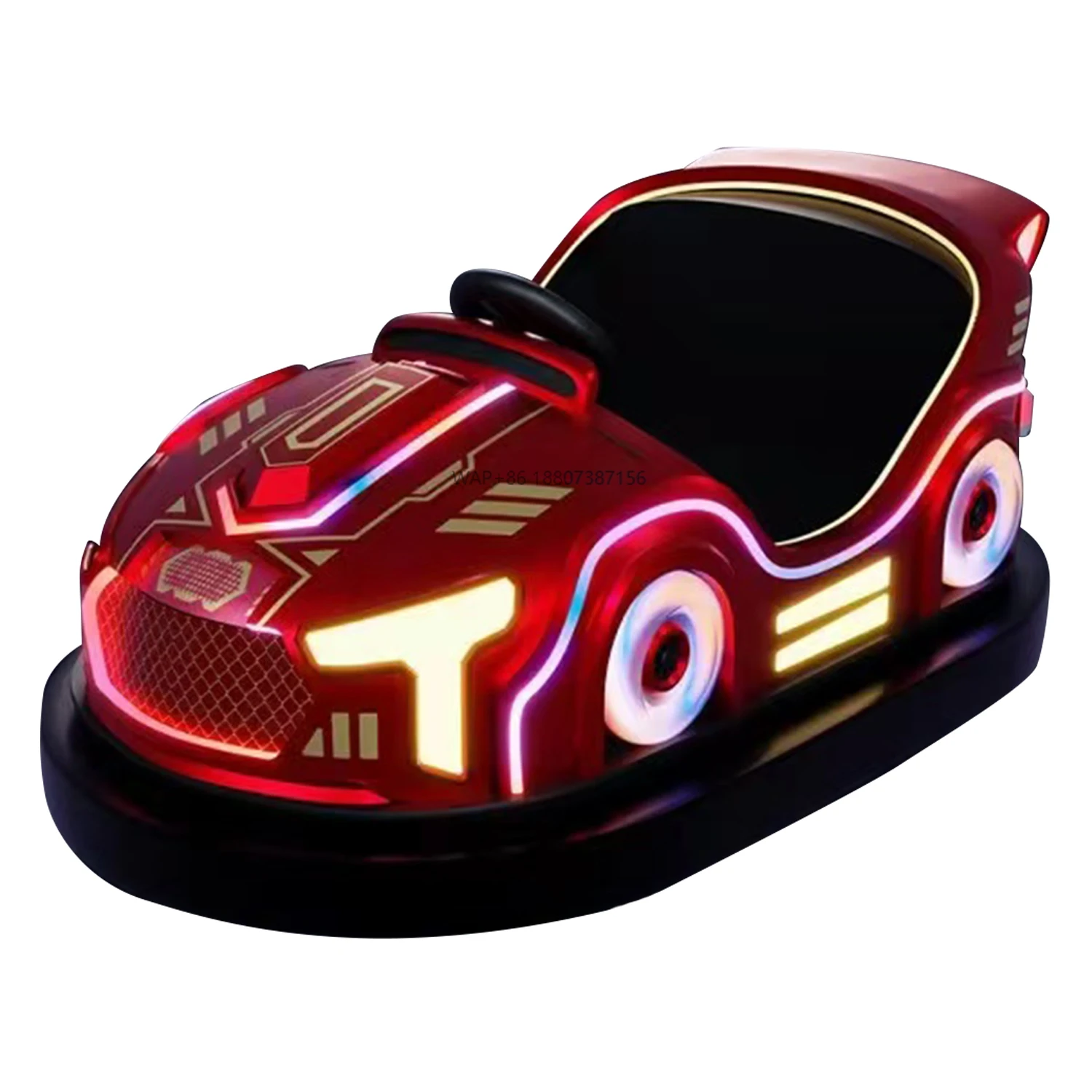 

Amusement Park Cool LED Bumper Cars With Flashing Lights Safe Design Foreign Trade Bestseller