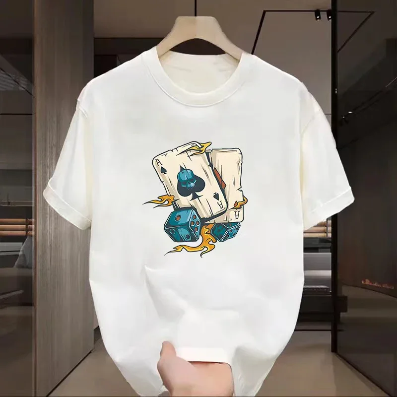 Yüksek kaliteli erkek gevшек yuvarlak boyun футболка Yaz kısa kollu erkek tiştiş