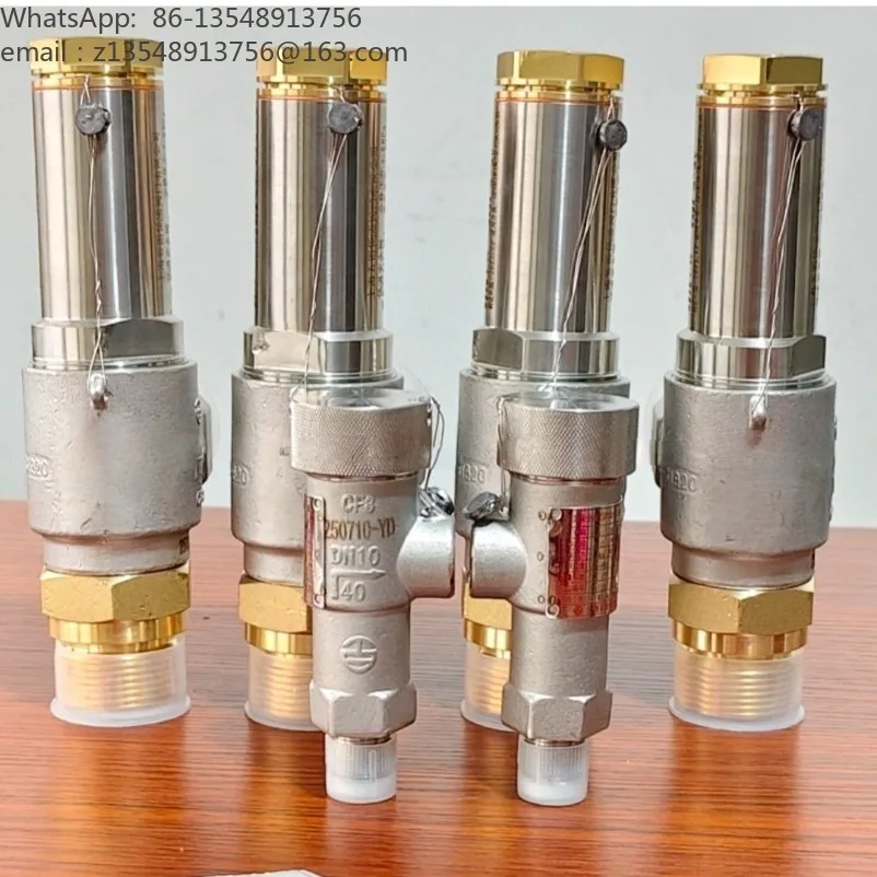 Low temperature stainless steel safety valve, DA22F-40P tank, pipeline pressure relief valve