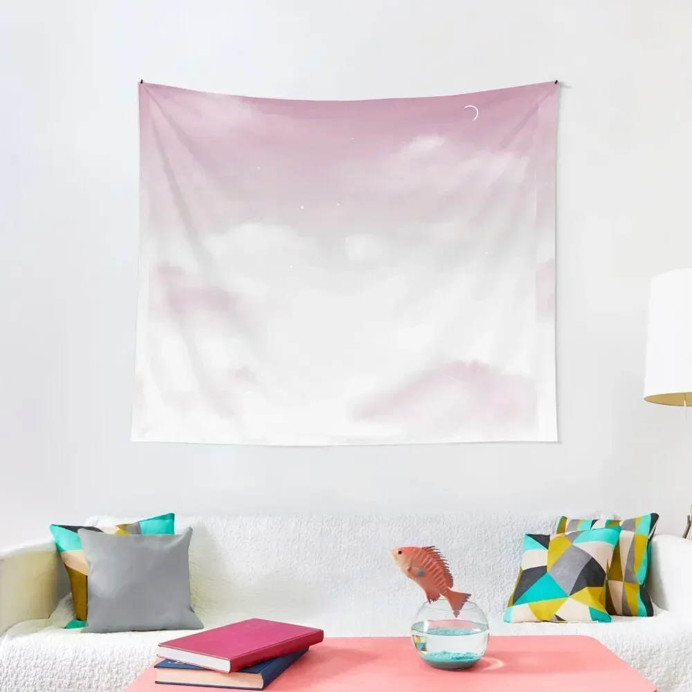 Tapiz de puesta de sol de Cruz del Sur, decoración estética para el hogar y la comodidad, tapiz decorativo para dormitorios