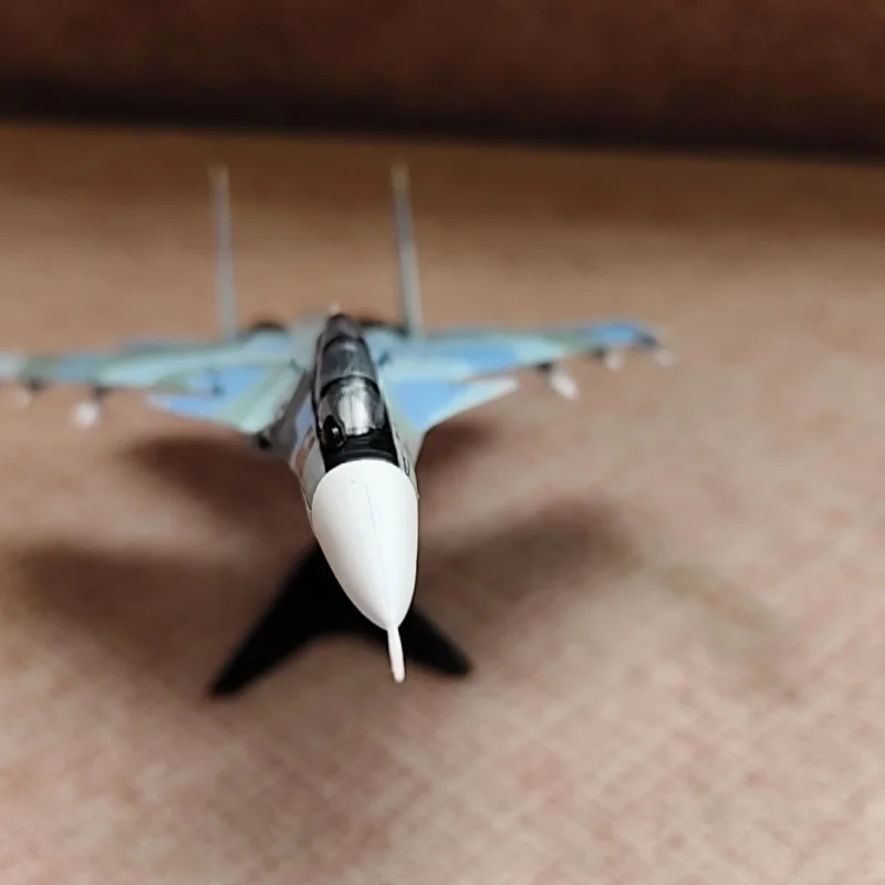 In Stock Pre-Painted Su-27 Flanker Model Myster Scale Military Aircraft Figurine Kit Mini Collectible Display Toy Birthday Gift - view 4
