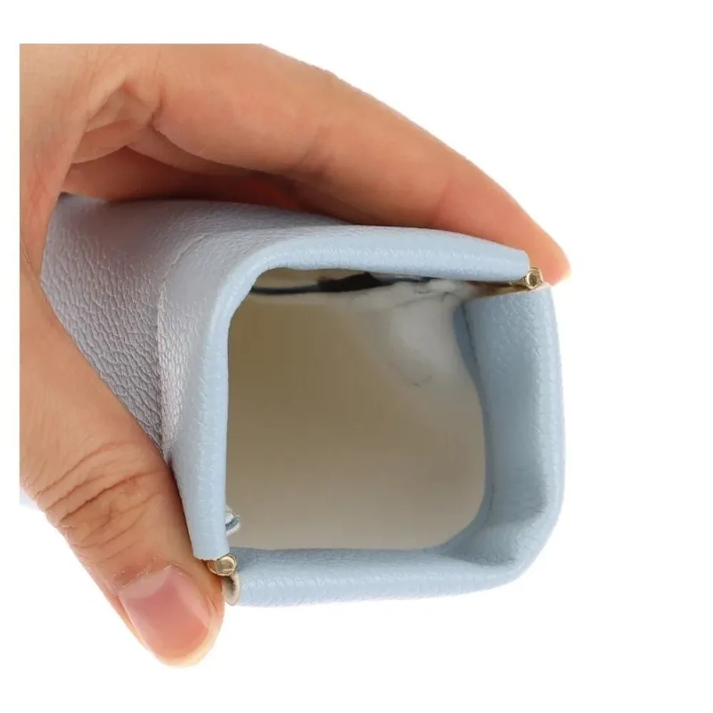 Soft PU Leather Automatic Closed Glasses Bag Large Capacity Waterproof Sunglasses Case Dustproof Eyewear Storage Bag Eyewear