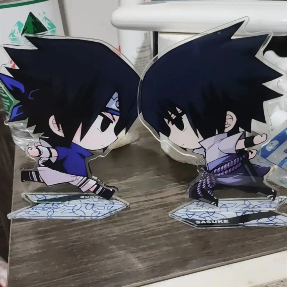 New Uchiha Sasuke Acrylic Stand Figure NARUTO Anime Peripheral Cute Originality Good-looking Bedroom Office Desktop Decorate