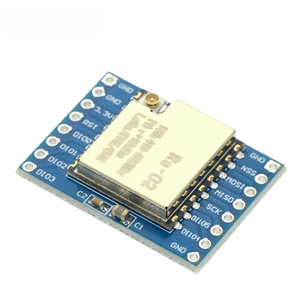 Ra-02 SX1278 LoRa Module 433MHz,  UART Transparent Transmission,  Antenna for Arduin