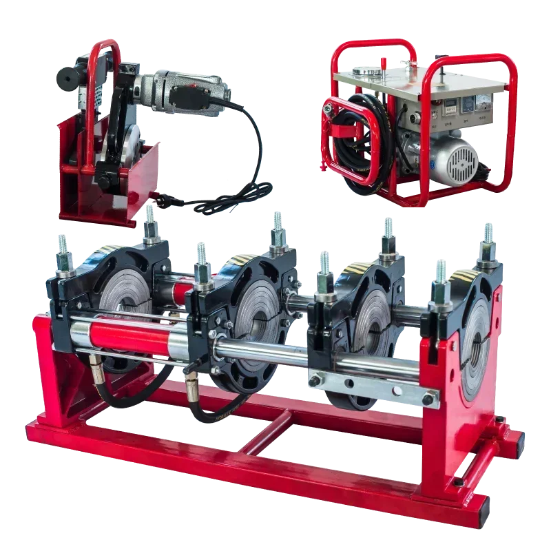 

Hydraulic semi-automatic PE butt welding machine 160/200/250/315 Pipe welding machine, hot melt machine