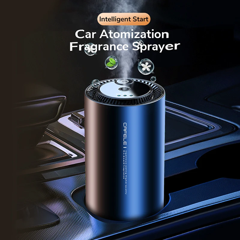 Jet Type Car Electronic Air Purifier Auto Aroma Diffuser Deodorization Must-have Car Accsesories Interior Decorations Harmless