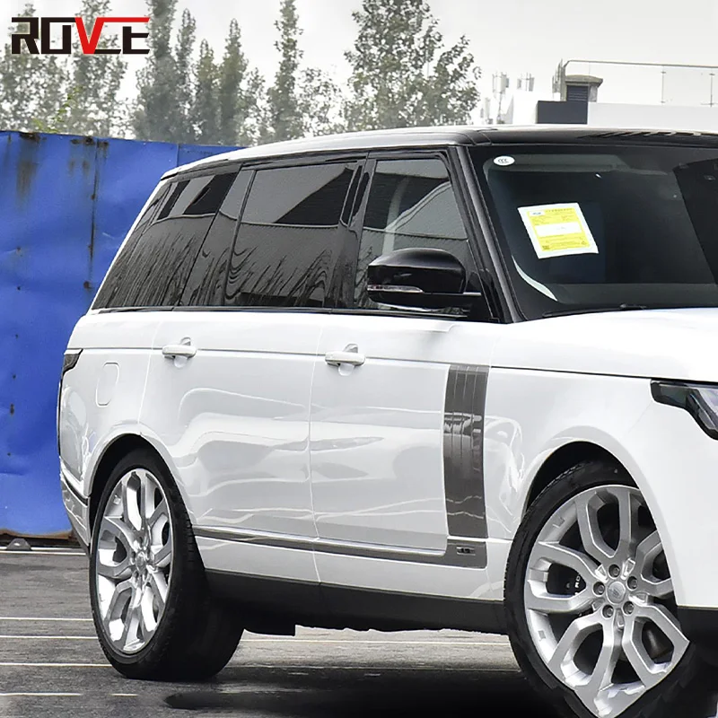 ROVCE Zestaw karoserii Boczne drzwi Listwa ozdobna do Land Rover Range Rover Vogue L405 2013-2022 Akcesoria do stylizacji samochodów