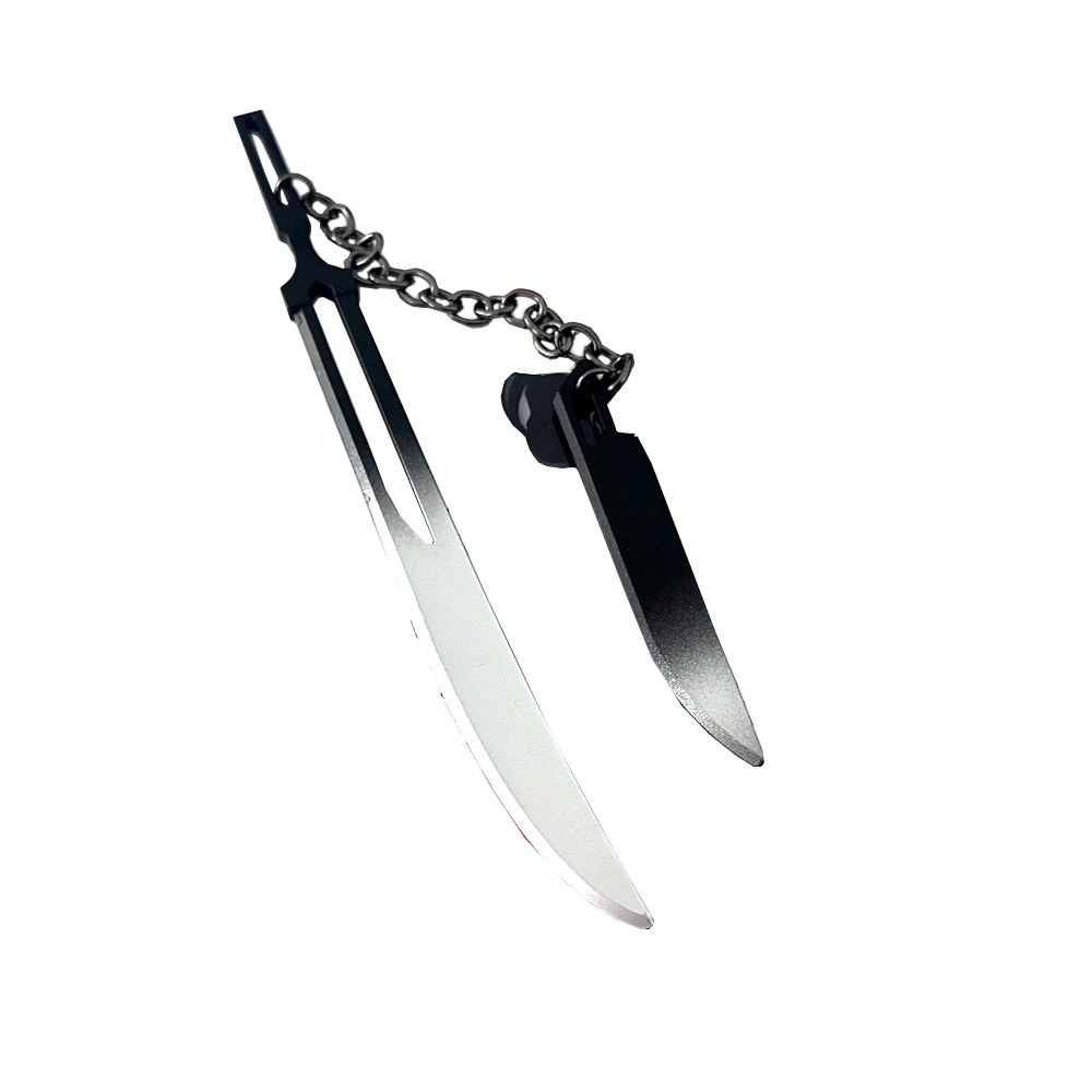 1/6  New Moon Ichigo Kurosaki Ichigo Nakigitsune 17cm/6.7in'' Cosplay Sword Model Key Chain image 5