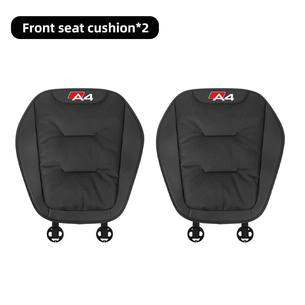 Lederen Autostoel Cover Universele Vier Seizoenen Auto Voor/Achter Zitkussen voor Audi A1 A3 A4 A5 A6 A7 a8 Auto Stoel Protector Pad