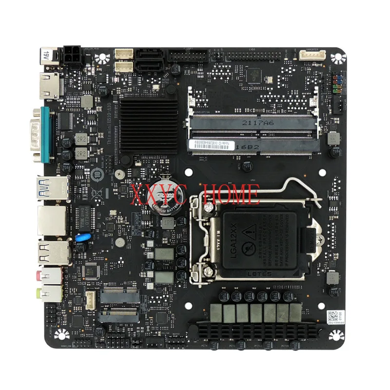 

H510 Mini-itx Motherboard H510-AIO Thin itx LGA1200 HTPC Conputer Maiboard for Celeron Pentium Core 10 /11 Gen