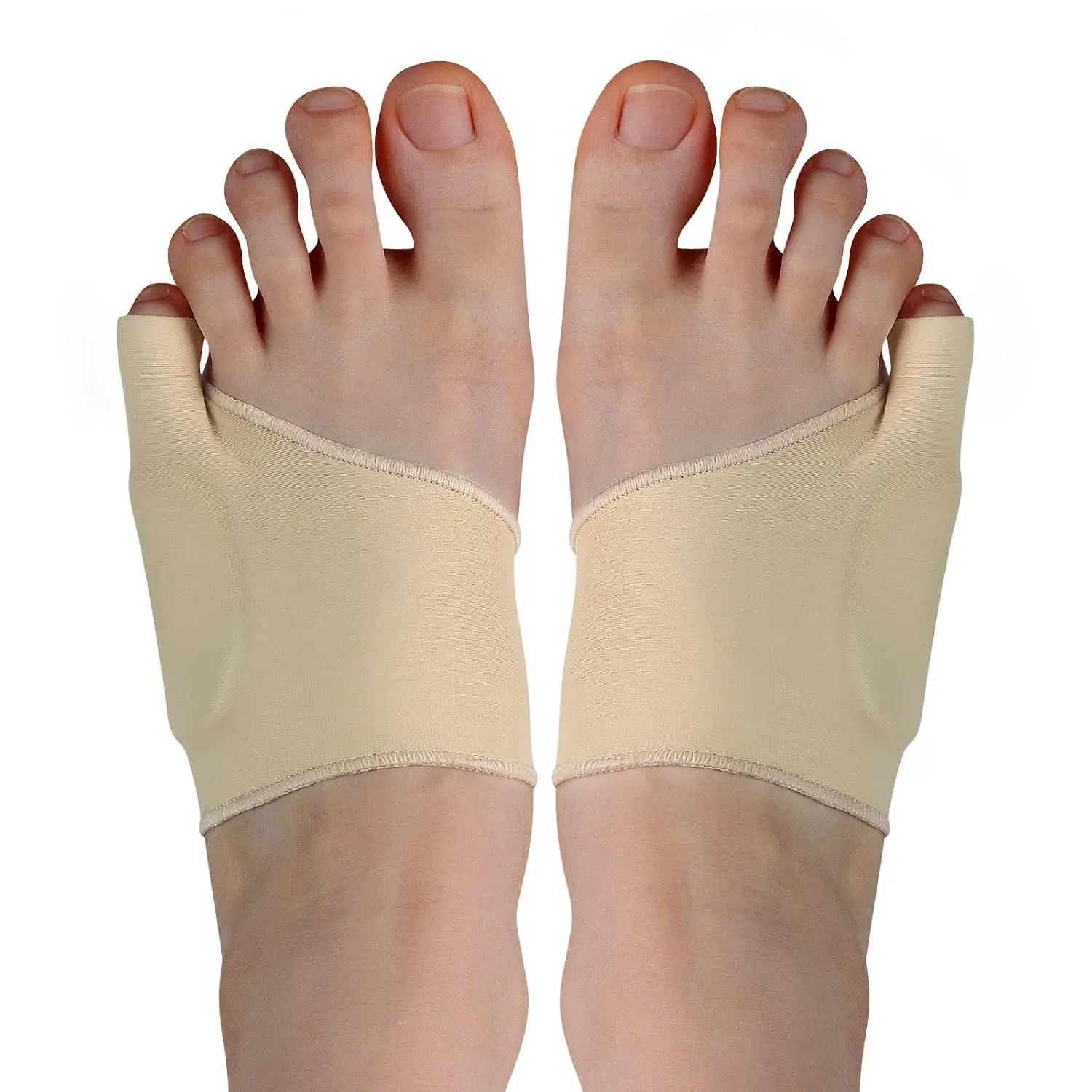 Tailor Bunion Corrector Pads, Soft Silicone Pinky Toe Separator, Anti-Slip Overlapping Toe Support for Bunion Relief (Size M)