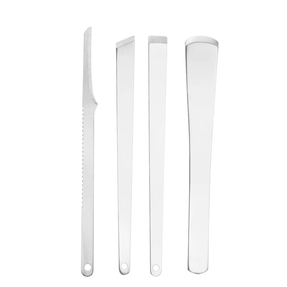 1/4/6pcs Stainless Steel Foot and Nail Care Kit - Professional Nail Care Kit,Dead Skin Remover, and Inward Growth Nail File