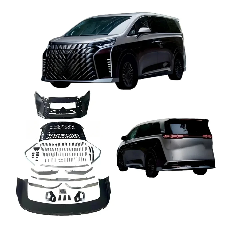 

Комплект обвесов для автомобиля D9: Высококачественные передний и задний бамперы, заводская улучшенная версия, новые автоаксессуары