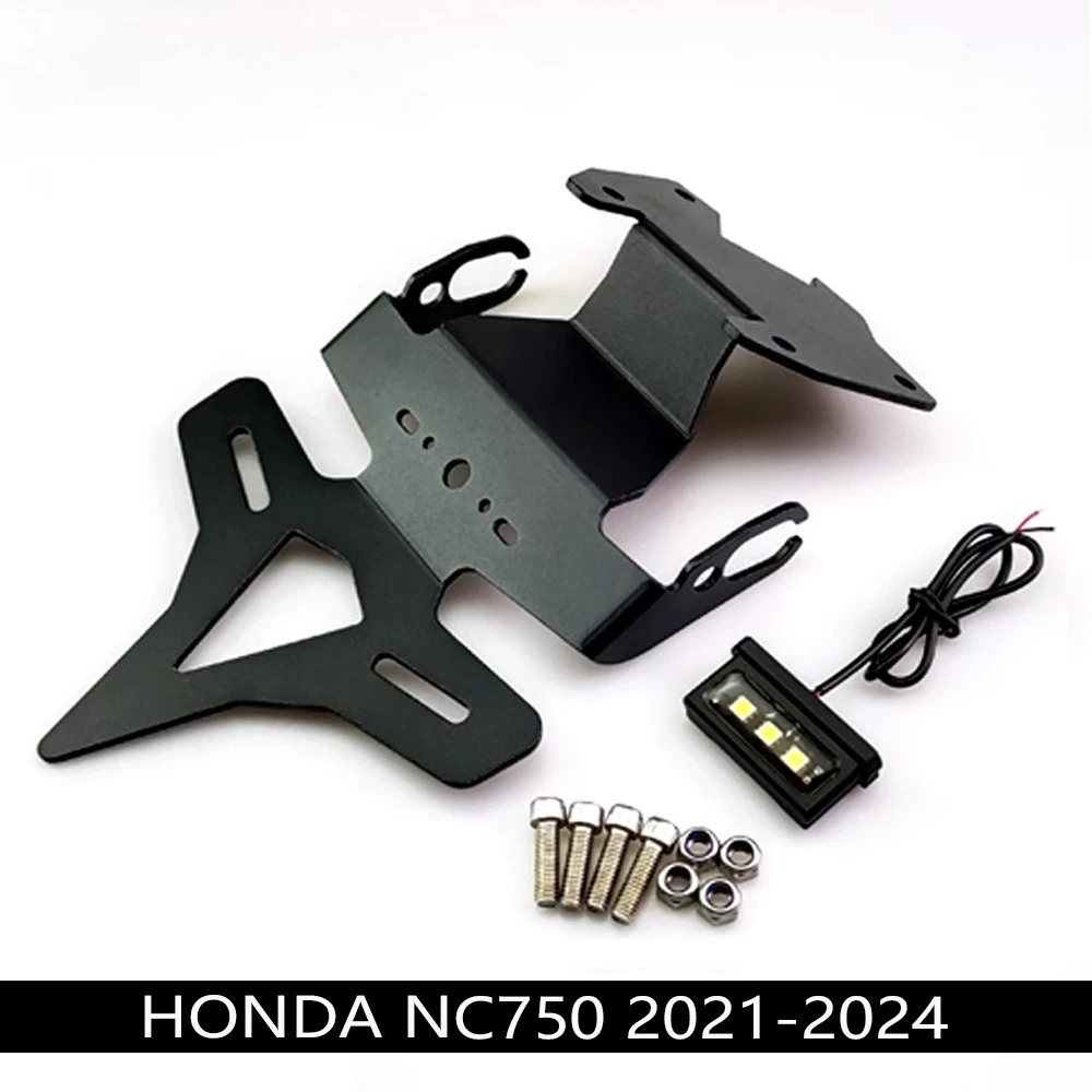 motorcycle accessories for Honda NC750X NC750S 2021-2026 modified license plate frame license plate frame short tail bracket