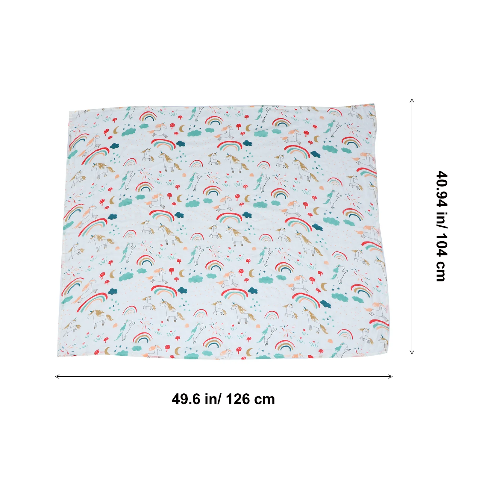 

1Pcs Bamboo Fiber Baby Blanket Cartoon Printing Soft Bath Swaddle Breathable Infant Bath Towel Cartoon Blanket