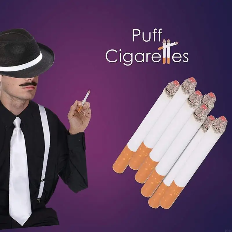 D0JC Simulated Paper Fake Cigarette Toy Present April Fool\'s Day Interesting Gift