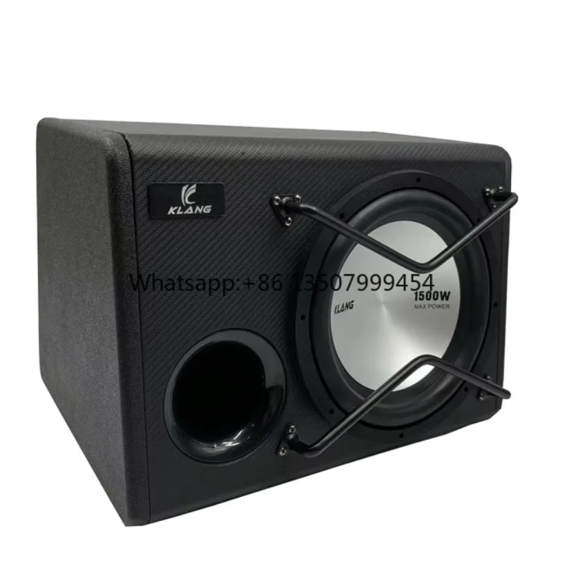 Altavoz de Bajos para Auto de 10 Pulgadas con Amplificador Incorporado de 150 RMS, Altavoz de Bajos para Sound Car, Subwoofer Box