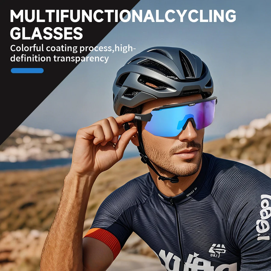 B BLIZ Breeze 3 lens Sports UV400 Polarized Cycling Glasses Lightweight TR90 Frame Unisex Outdoor Running Fishing Skiing Eyewear
