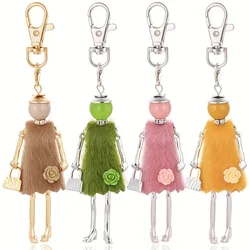 Fashion Jewelry Women Keychain Love Car Bag Charm Key Chain Jewelry Christmas Wholesale