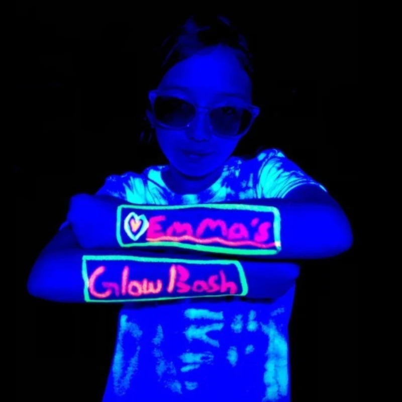 12-color Luminous Face Paint Set Party Halloween Christmas Festival Ball Event Makeup Props Body Painting DIY Washable Crayons