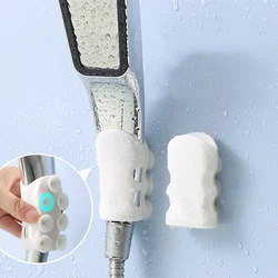 Silicone Shower Head Holder Durable Reusable Removable Shower Handheld Wall Mount Suction Cup Shower Bracket Bathroom Supplies