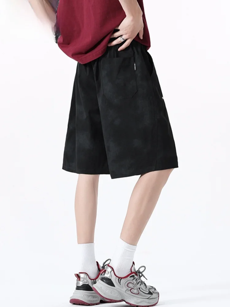 MoChao ملابس العمل الأمريكية حجم كبير orts الرجال الصيف العصرية رقيقة السراويل المتوسطة فضفاضة تنوعا الرياضة خمسة أرباع السراويل