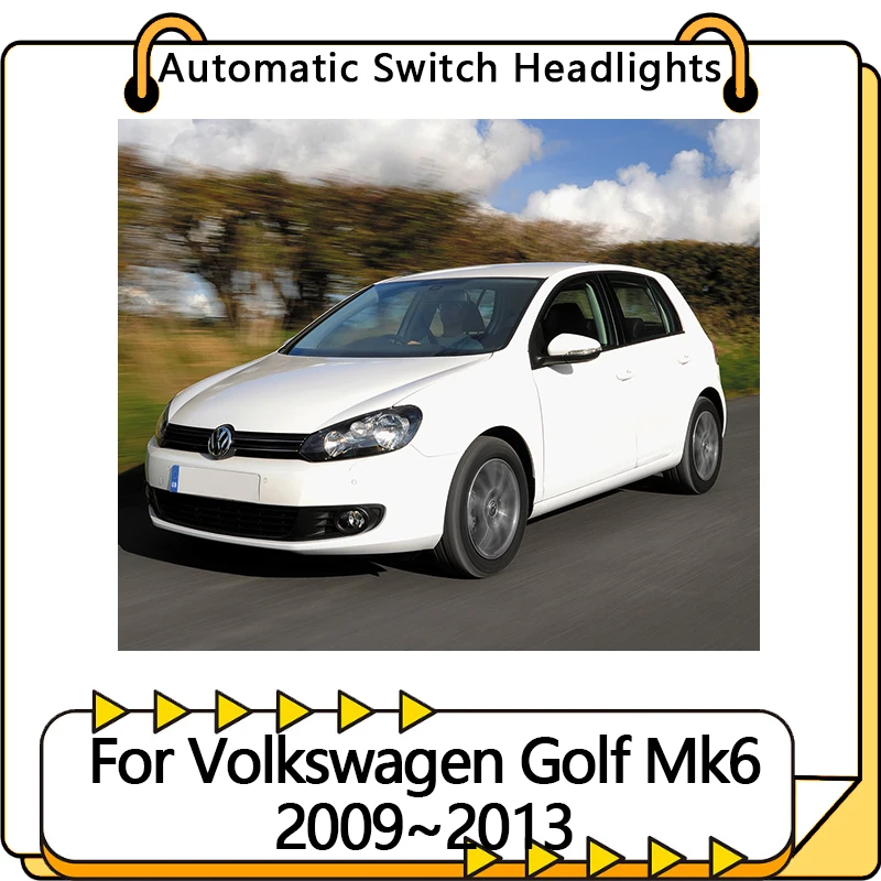 For Volkswagen VW Golf 6 Mk6 5K 2009 2010 2011 2012 2013 Auto Switch Upgrade Automatic Headlight Tuning Sensor Car Accessories