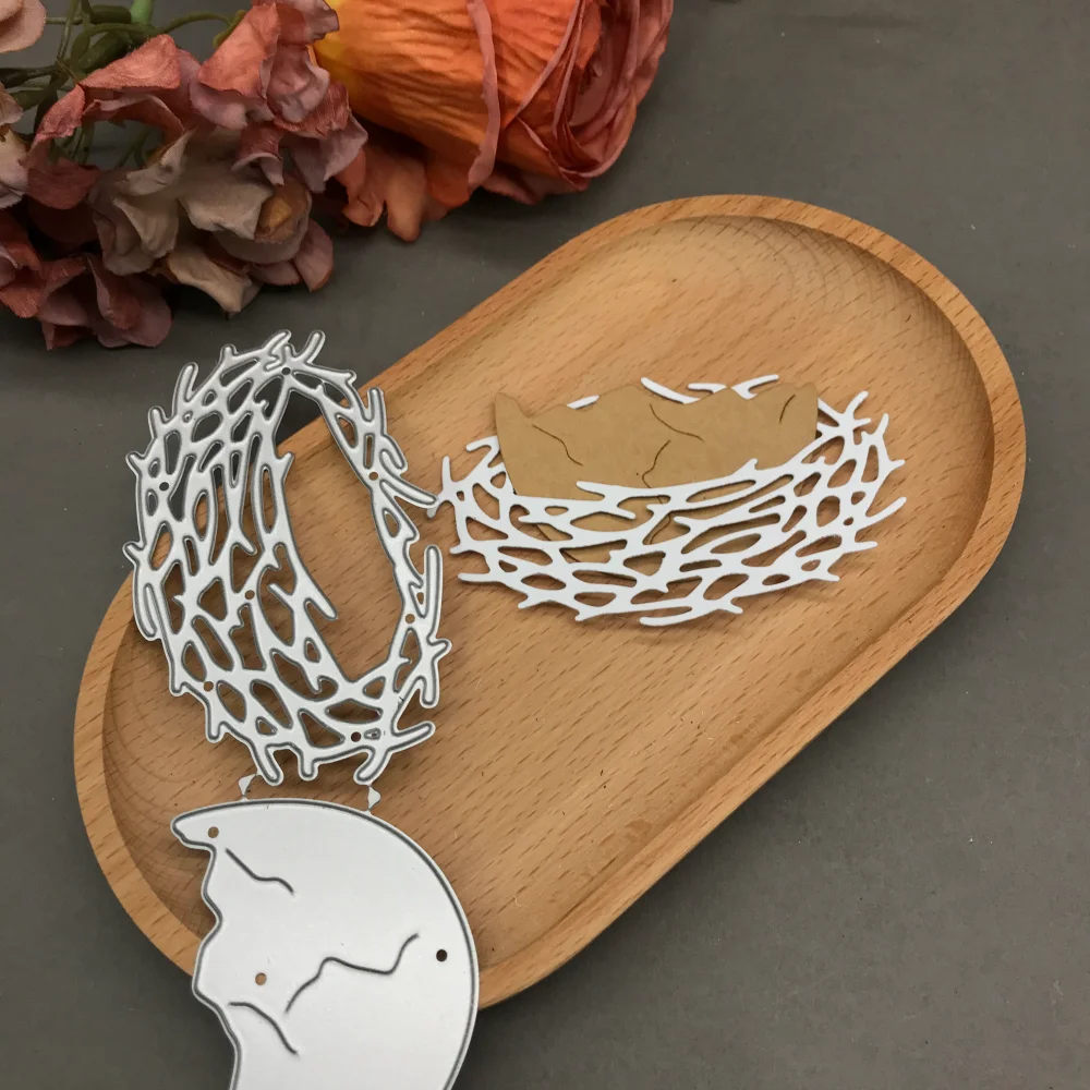 1pcs metal cutting dies cut die mold The Bird's nest Scrapbook paper craft blade punch stencils dies