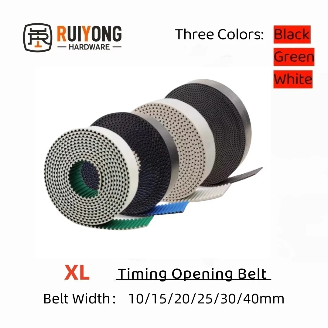 XL PU Open Synchronous belt Width 10mm/15mm/20mm/25mm/30mm/40mm