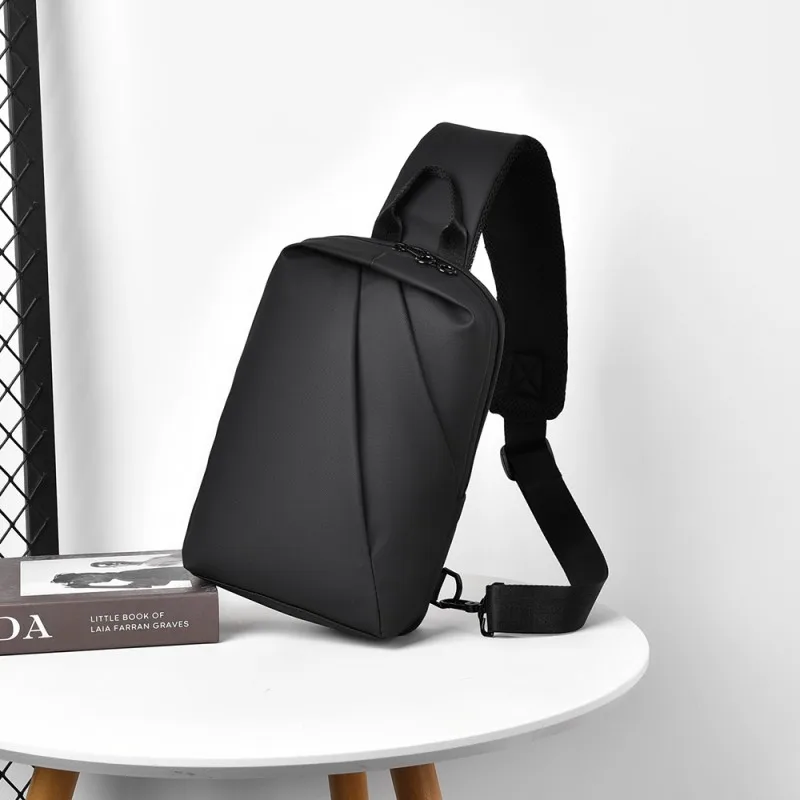 

Men's Adjustable Chest Bag, Portable Shoulder Bag Crossbody Bag, Great for Traveling, Camping, Outdoor Sports, Daily Commuting