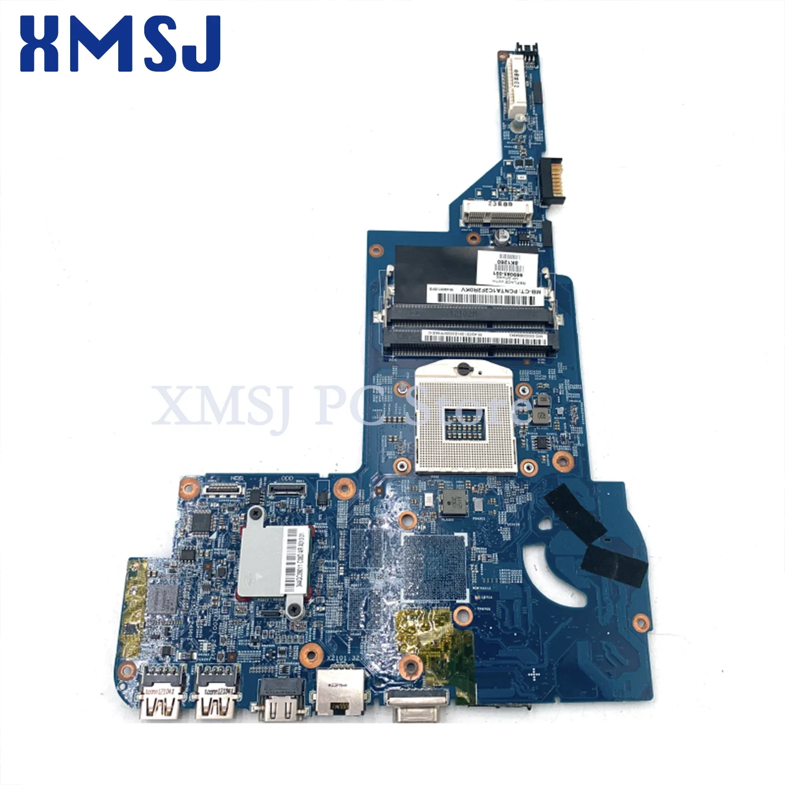 كمبيوتر محمول XMSJ-اللوحة الأم ، من من من نوع XMSJ-001 ، حساب حصان جناح ، DM4 ، ، 48.4QC05.011 ، HM67 ، GMA ، hddr3 ، Tes كامل