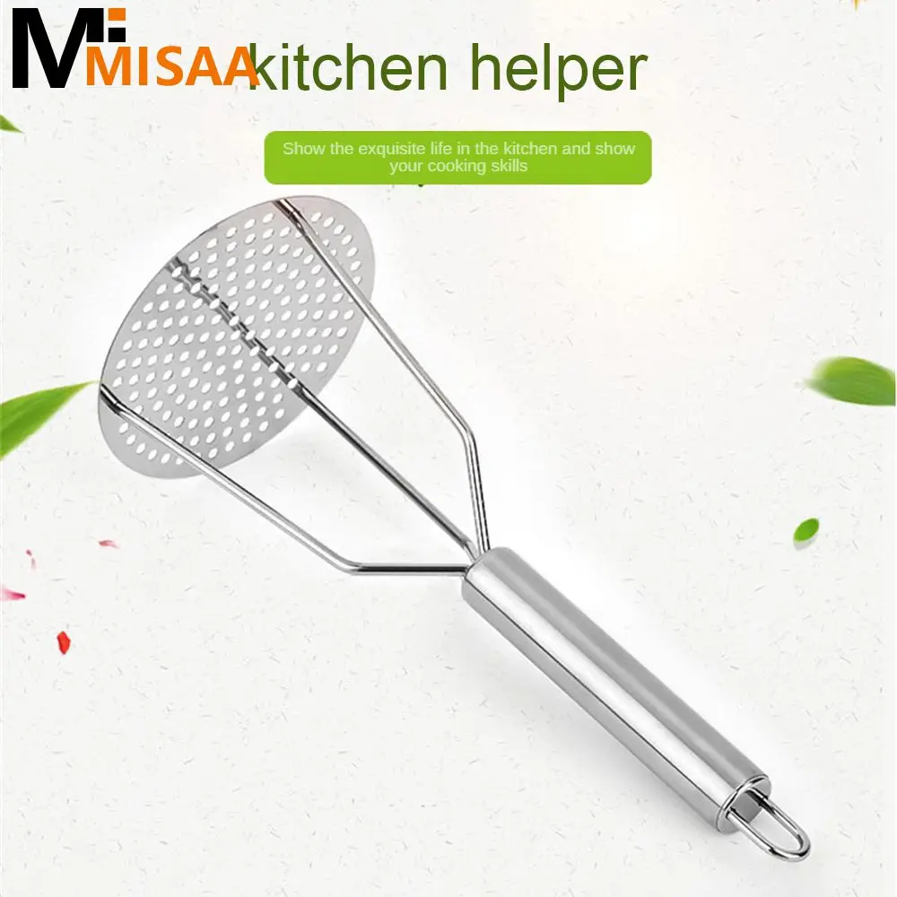 Manual Mud Press Small Portable Kitchen Tools Masher Kitchen Gadgets Preferred Material Stainless Steel Kitchen Bar Utensils