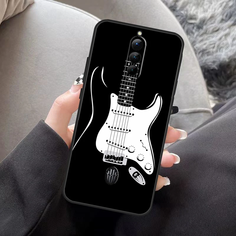 Guitar Music Phone Case For ZTE Nubia Red Magic 8 Pro Plus 6S 7S 6 7 Pro 6R 5G 5S Back Cover Shell