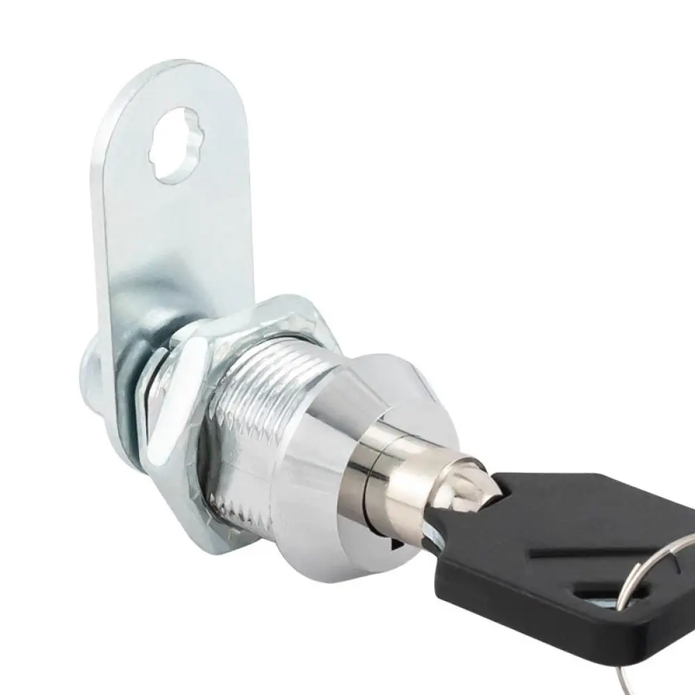 Metal Cam Lock For Industrial Application Vending Machine Drawer RV Storage Box Security Replacement Hardware Tool