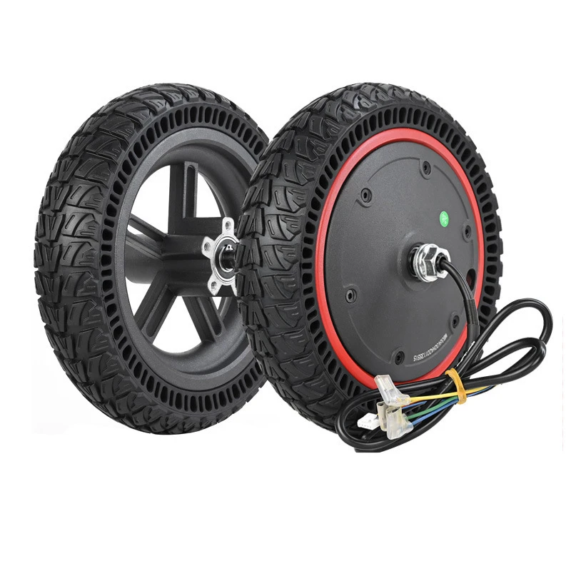 9*2.25 Inch 350W Motor Wheel for M365 Pro S1 Electric Scooter Motor 9.2 Shock Absorbing Strengthen Honeycomb Tire