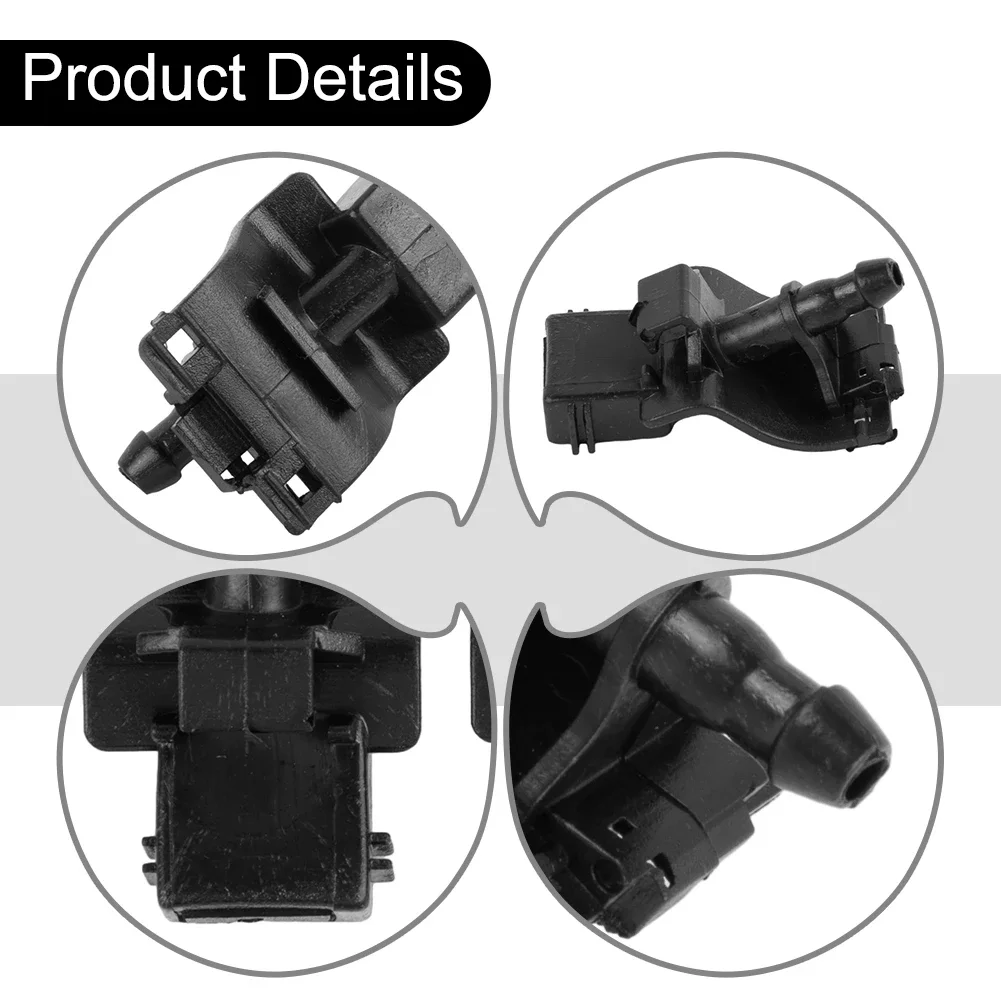 

Front Washer Nozzle Windshield Car Windshield Water Replacement 48x24x27mm Black For Corolla Altis Pair Fit Parts Plastic