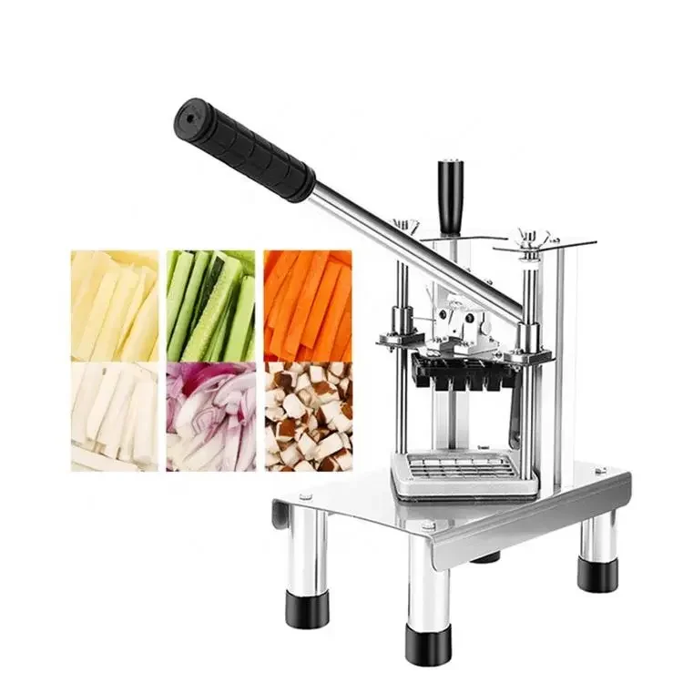 Multi-function manual vegetable cutter fries machine chip slicer potato fries cutting machine