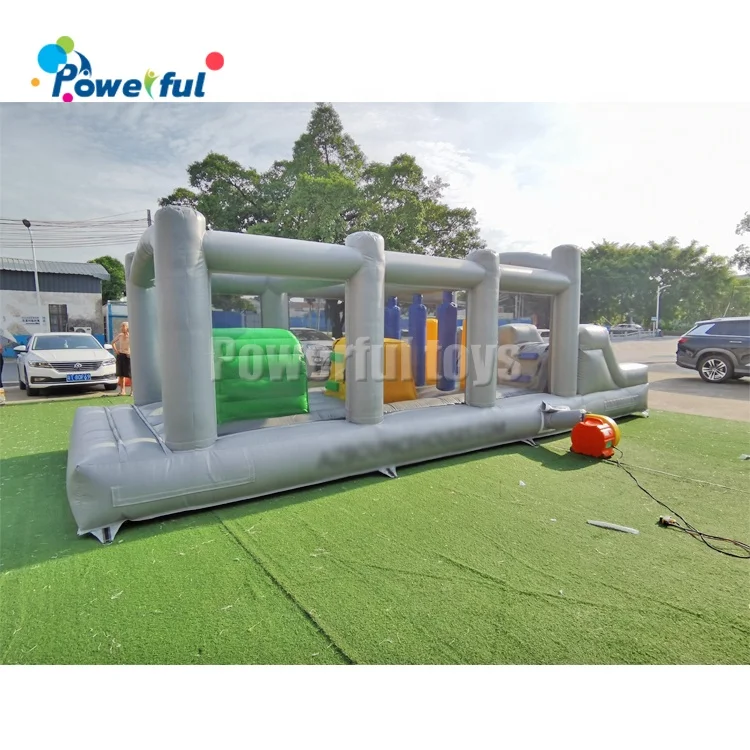 

Customized Size Jumping Bounce Slide Inflatable Obstacle Course with Slide